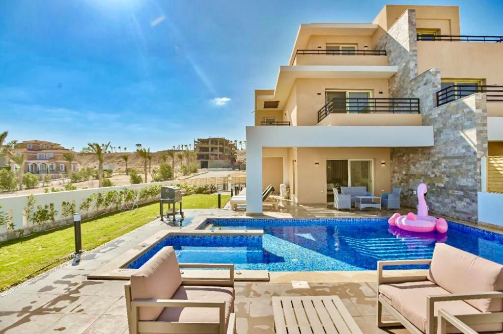 Hurghada Sahl Hasheesh Sea-View Villa With Private Pool Zewnętrze zdjęcie