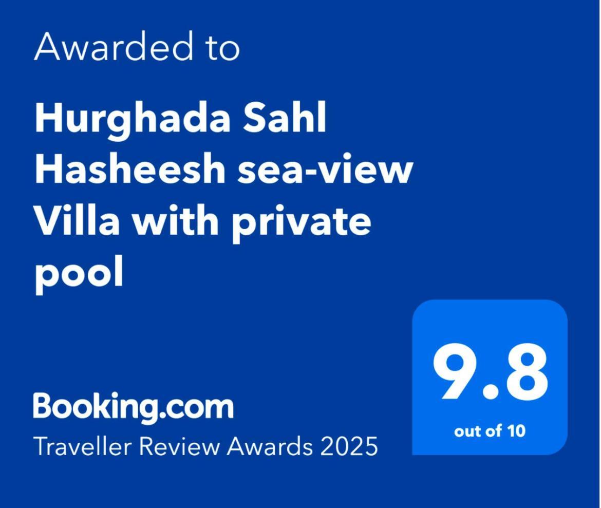 Hurghada Sahl Hasheesh Sea-View Villa With Private Pool Zewnętrze zdjęcie